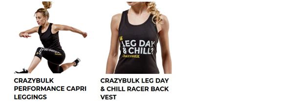 crazy bulk clothes for women