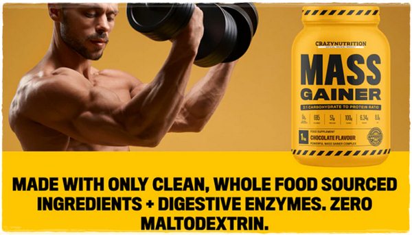 crazy nutrition mass gainer ingredients
