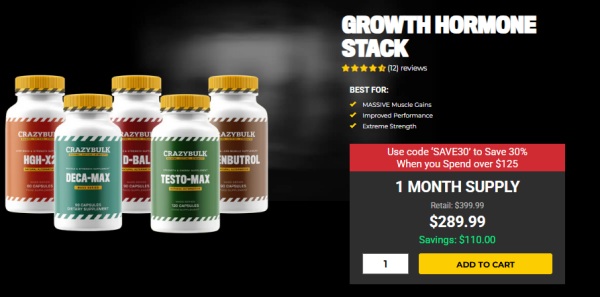 crazy bulk growth stack